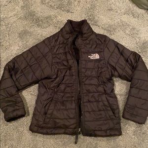 Kids north face reversible jacket
